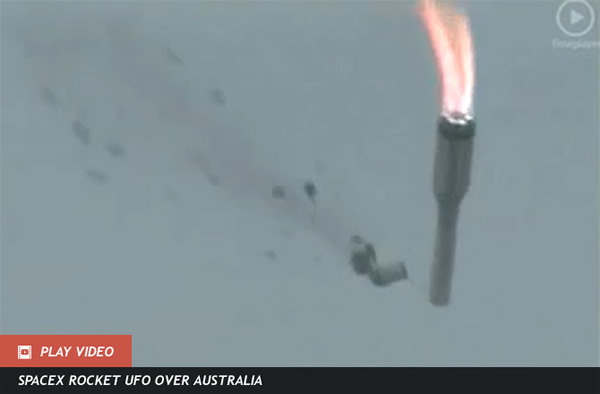 Russian Proton Rocket Loses Control, Explodes