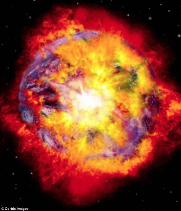 荷兰科学家认为月球是45亿年前地球一次大核爆中形成