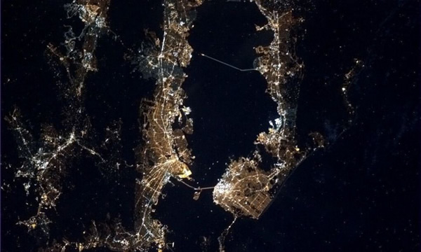 国际空间站宇航员拍摄的壮美地球