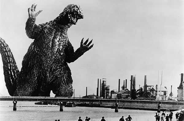 Godzilla and the Dragon