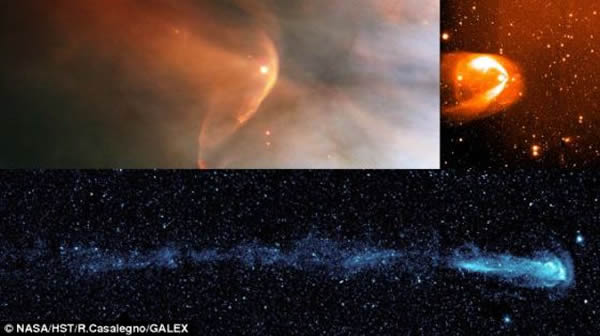 �ڴ�֮ǰ����Զ����������������Χ�۲⵽�������ǵ�β�͡�������������ֵ��Ǽʱ߽�̽��������ѧ�ҷ���̫��ϵҲ��һ��������β�͡����ͼƬչʾ��3�ź���