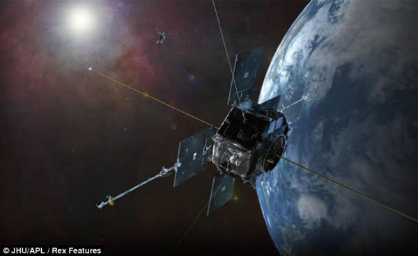 �������Ҹ��Ƶġ�����̫��̽��������������������ֵķ����ף�Van Allen ��̽������