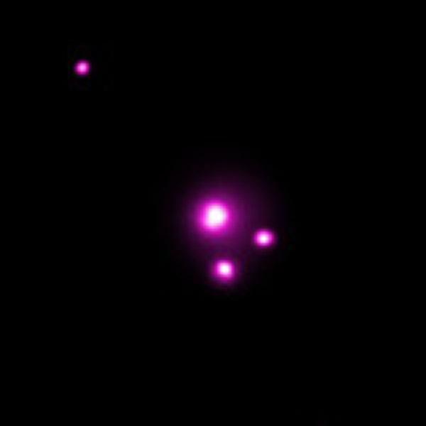 X-ray image of the HD 189733 system