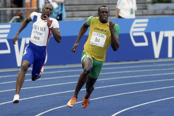 Usain Bolt身上的物理学