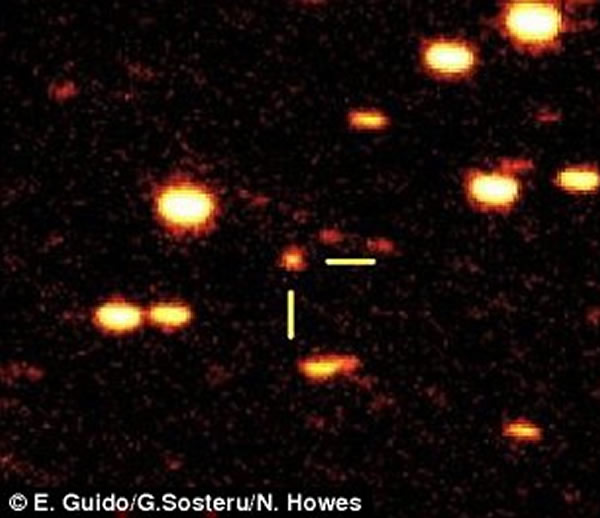 2012年9月两名业余俄国天文学家发现了这颗世纪彗星