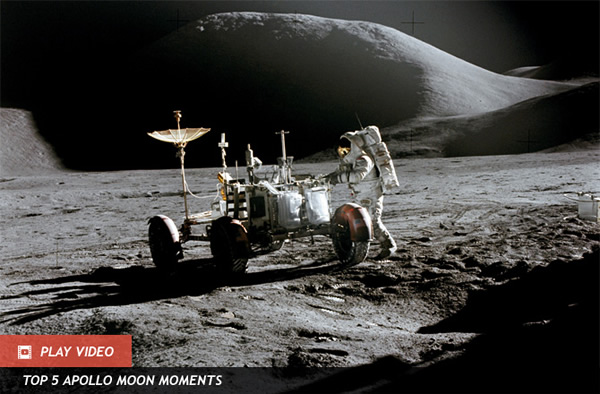 42 Years Since First Apollo Moon Rover Joyride