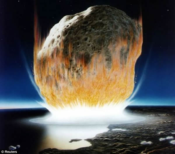 在科学界普遍接受一颗小行星撞击地球是恐龙灭绝原因的理论前,物理学家塔克和古生物学拉塞尔在20世纪70年代提出一次致命打击来自太空。