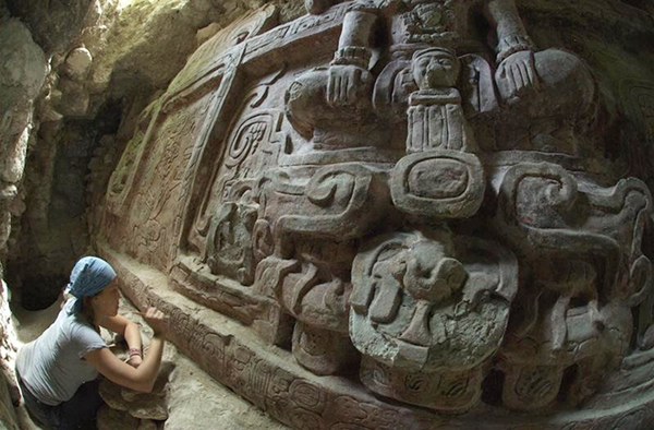 Giant Mayan Frieze Tells Ancient Guatemala Story