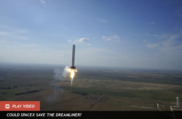 SpaceX Grasshopper Makes 1,066-Foot Hop