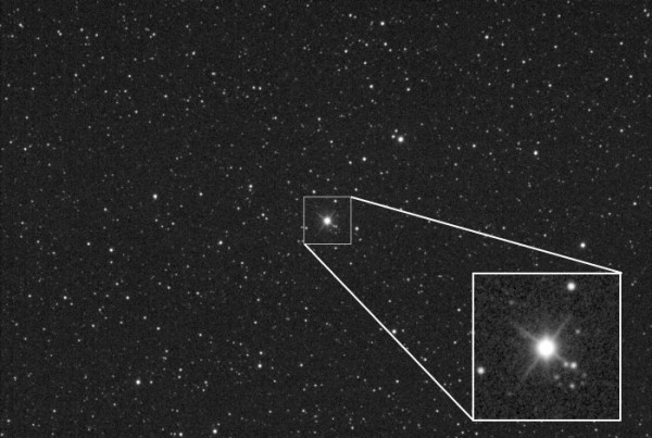 New star, called Nova Del 2013, is now brightening fast in the constellation Del