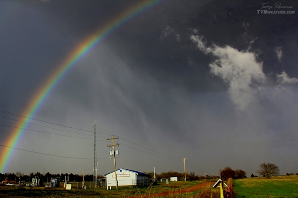 美国半盲“风暴猎人”捕捉到的壮观风暴照片