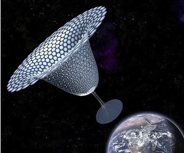 它的外观如同一个漂浮在太空的鸡尾酒杯,但是这款“阿尔法太空能发电卫星”可能有效解决未来如何采集太阳能量