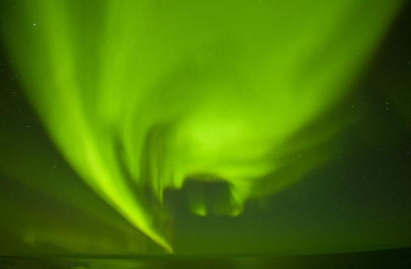 阿拉斯加绚丽北极光