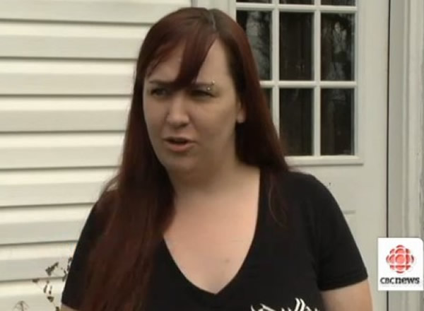 录下「特瑞斯怪响」的加拿大卑诗省民众金柏莉伍奇