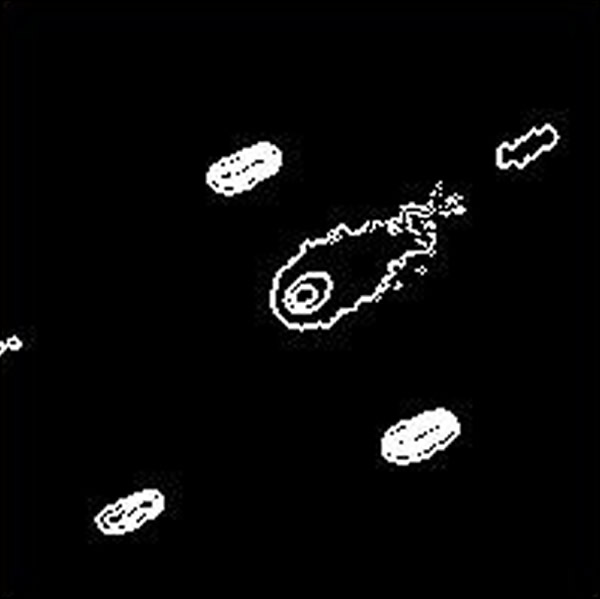 艾松彗星等照度线