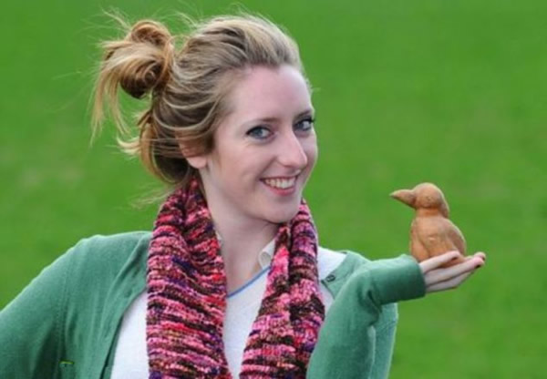 一只形似小鸭的土豆