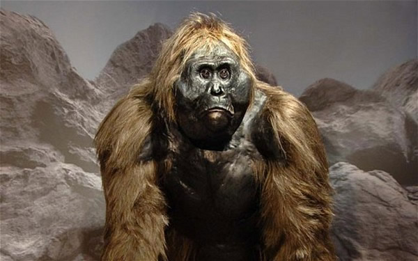 大脚怪被形容成有着火红眼睛、长手臂的类猿生物。