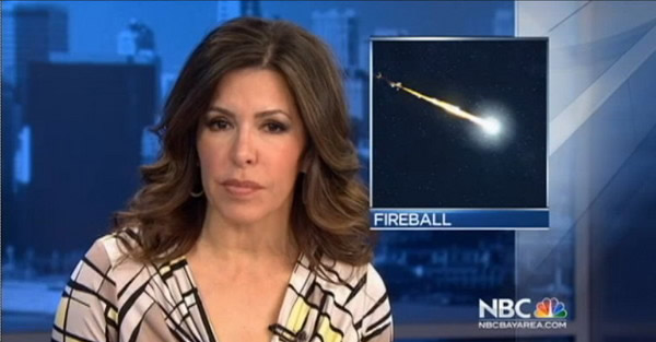 美国加州天降大火球