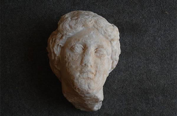 The head of an Aphrodite sculpture was discovered in southern Turkey during arch