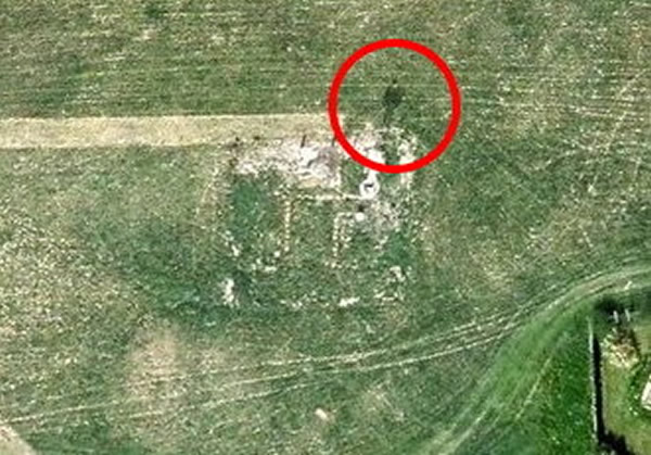 Google地球搜寻英国旧村庄惊见“鬼影”