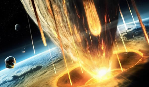 直径达1公里的小行星撞击地球将引发全球性的影响,撞击点周围百公里内的物体将被瞬间摧毁