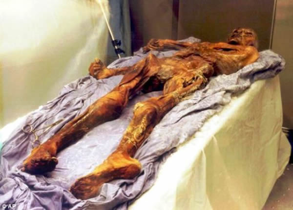 大名鼎鼎的冰川干尸“奥茨”,是1991年9月在阿尔卑斯山发现的,距今5300年。由于发现地位于奥茨塔尔地区发现,因此得名