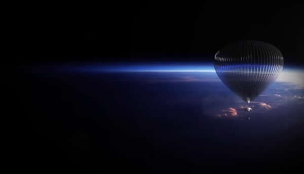 美国公司计划让乘客搭乘氦气球太空舱体验身在太空边界的感觉