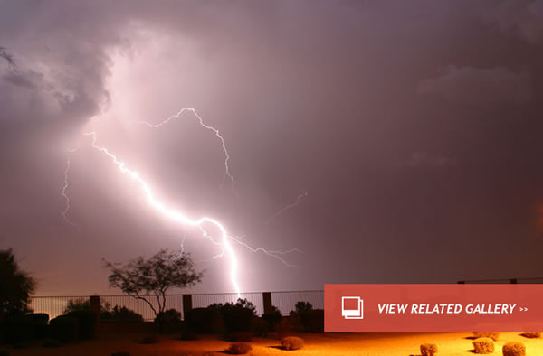 Man Struck by Lightning ... Twice
