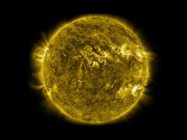 Our life-giving sun, seen here shooting off a coronal mass ejection, will snuff