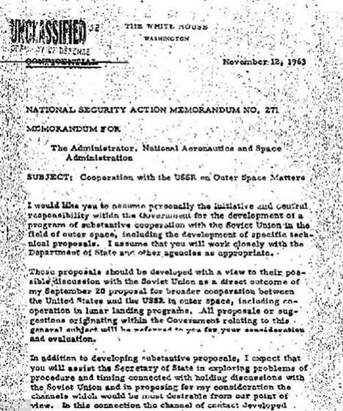 美国前总统肯尼迪遇刺前曾去信CIA要求查看外星人UFO的绝密档案