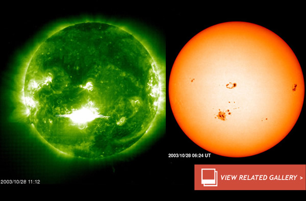 The (Not So) Great Halloween Solar Storm of 2013
