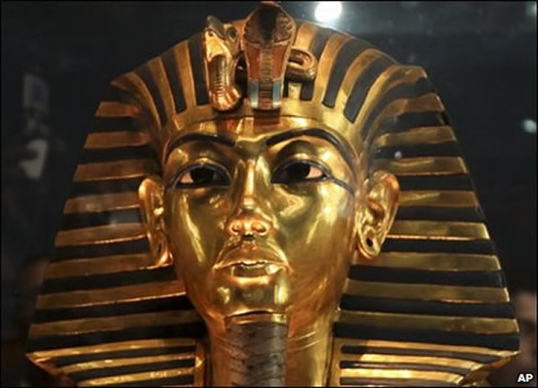 埃及法老图坦卡蒙面具