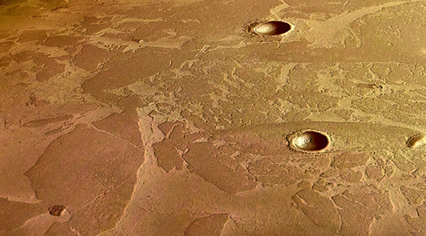 欧洲航天局为庆祝火星快车探测器发射十周年发布火星表面视频