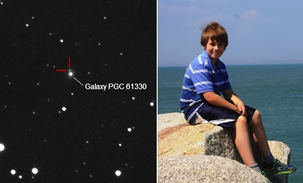 加拿大10岁天文爱好者发现超新星PSN J18032459+7013306