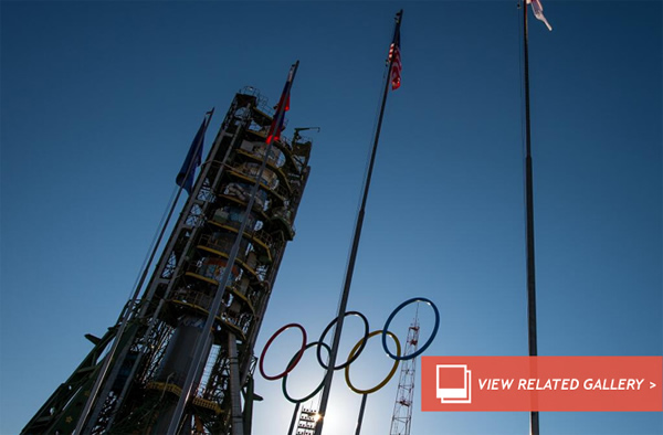 Olympic Torch Heading to the Space Station