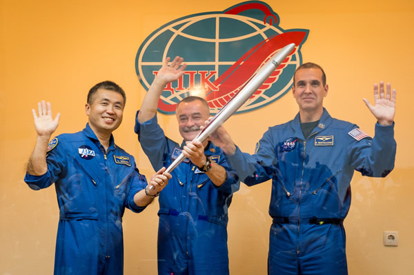 Olympic Torch Heading to the Space Station