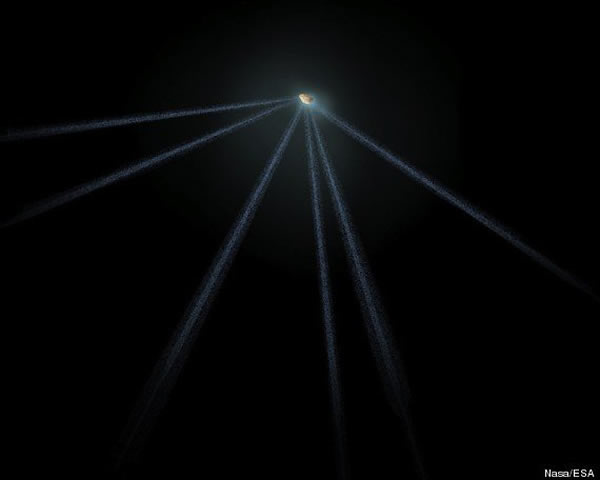 哈勃太空望远镜发现一颗喷射出六条彗星状尾巴的小行星P/2013 P5