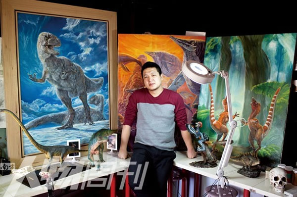 赵闯:画恐龙的人