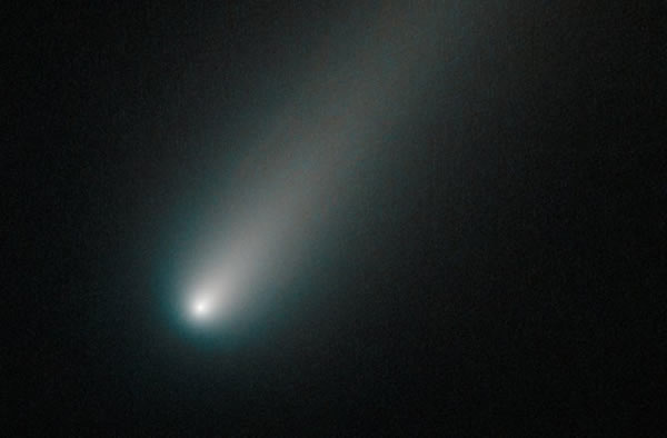 The Hubble Space Telescope imaged the incoming Comet ISON on Oct. 9 to find the
