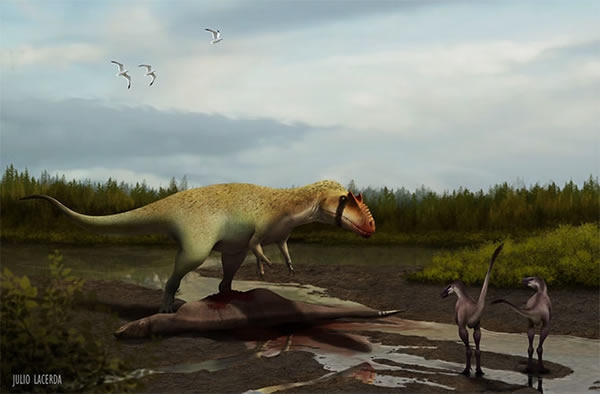 A newly found, meat-eating Cretaceous dinosaur is now on the list of the top thr