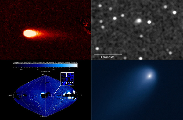 An Armada of Observatories, One Comet
