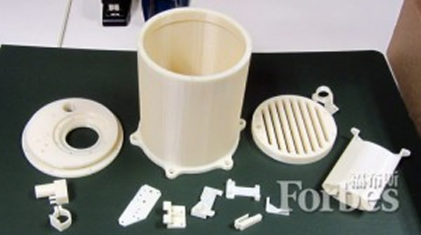 一个植物栖息环境的3D打印模型——将包括照相机、传感器、微流体系统,以及在另一个星球中维持生命所需的种子模块。