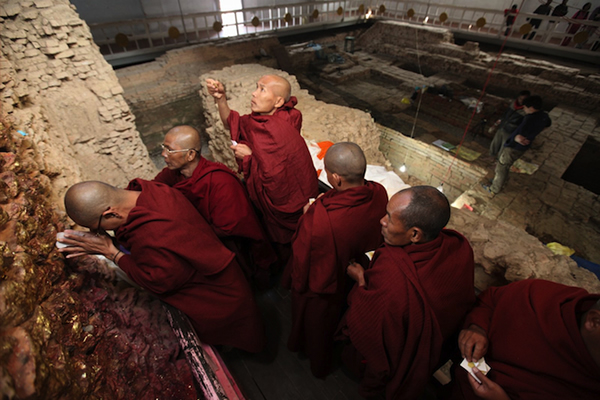 Oldest Buddha Shrine Dates Birth to 6th Century B.C.