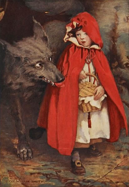 ���¡�С��ñ���еĲ�ͼ��һֻ����Ǻʹ��ź��·���С��ñһ����·