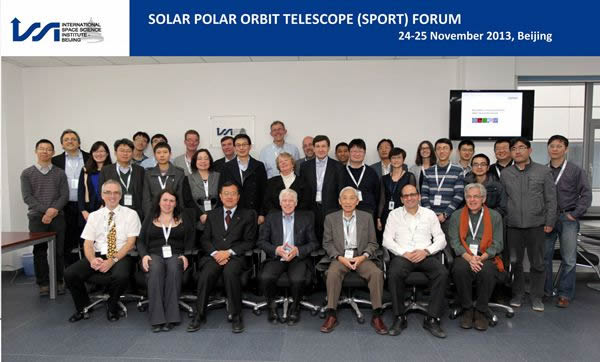 ISSI-BJ举办太阳极轨望远镜探测计划(SPORT)国际论坛