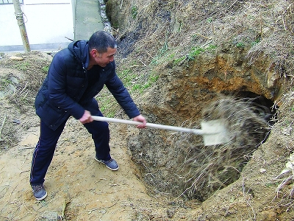 连云港丹霞村挖井挖出西汉古墓