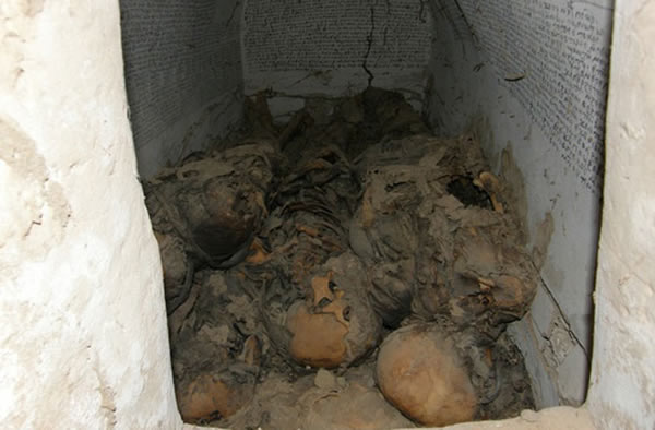 The 900-year-old crypt, in modern-day Sudan, was built for Archbishop Georgios,