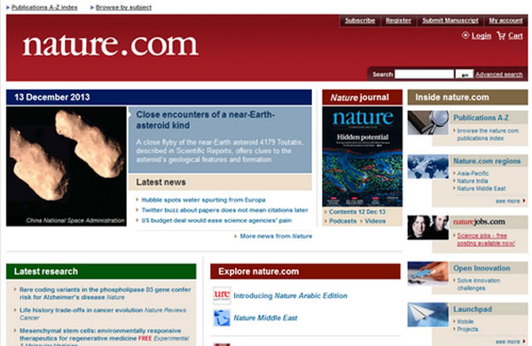 Nature 英文网站报道。