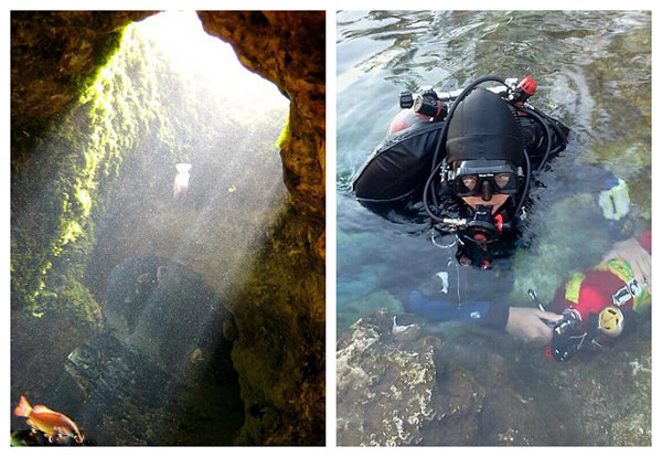 美国佛罗里达州父子在潜水胜地鹰巢槽不幸同时遇难