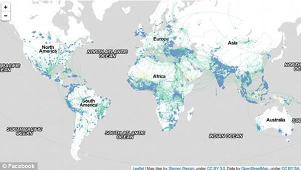 ��ѧ��ʹ��Facebookͳ�Ƴ��������ࡰǨ��·�ߡ�